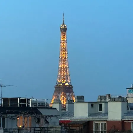 Vue Remarquable Sur La Tour Eiffel * Parigi